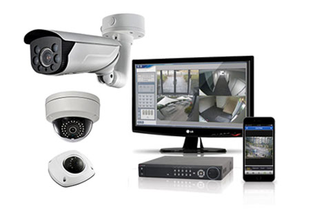 image of different CCTV security cameras